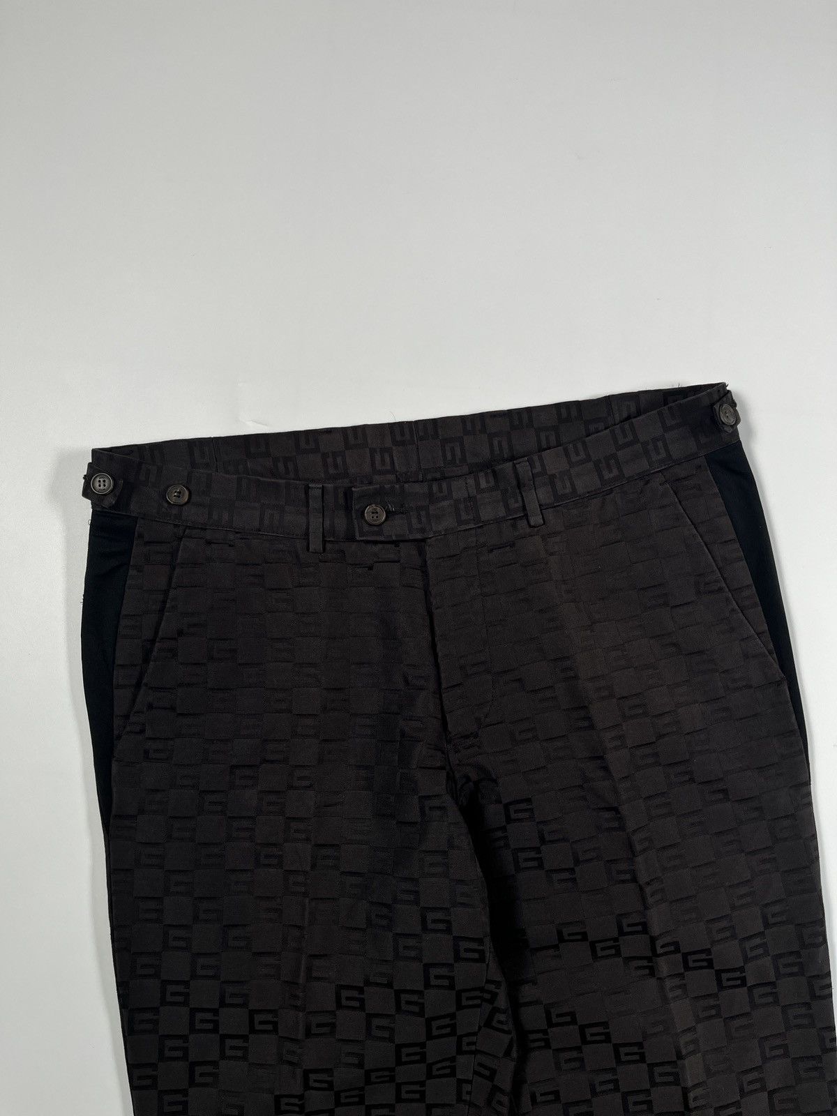 Gucci 🔥RARE🔥 Gucci by Tom Ford AW2000 monogram trousers Size US 34 / EU 50 - 3 Thumbnail