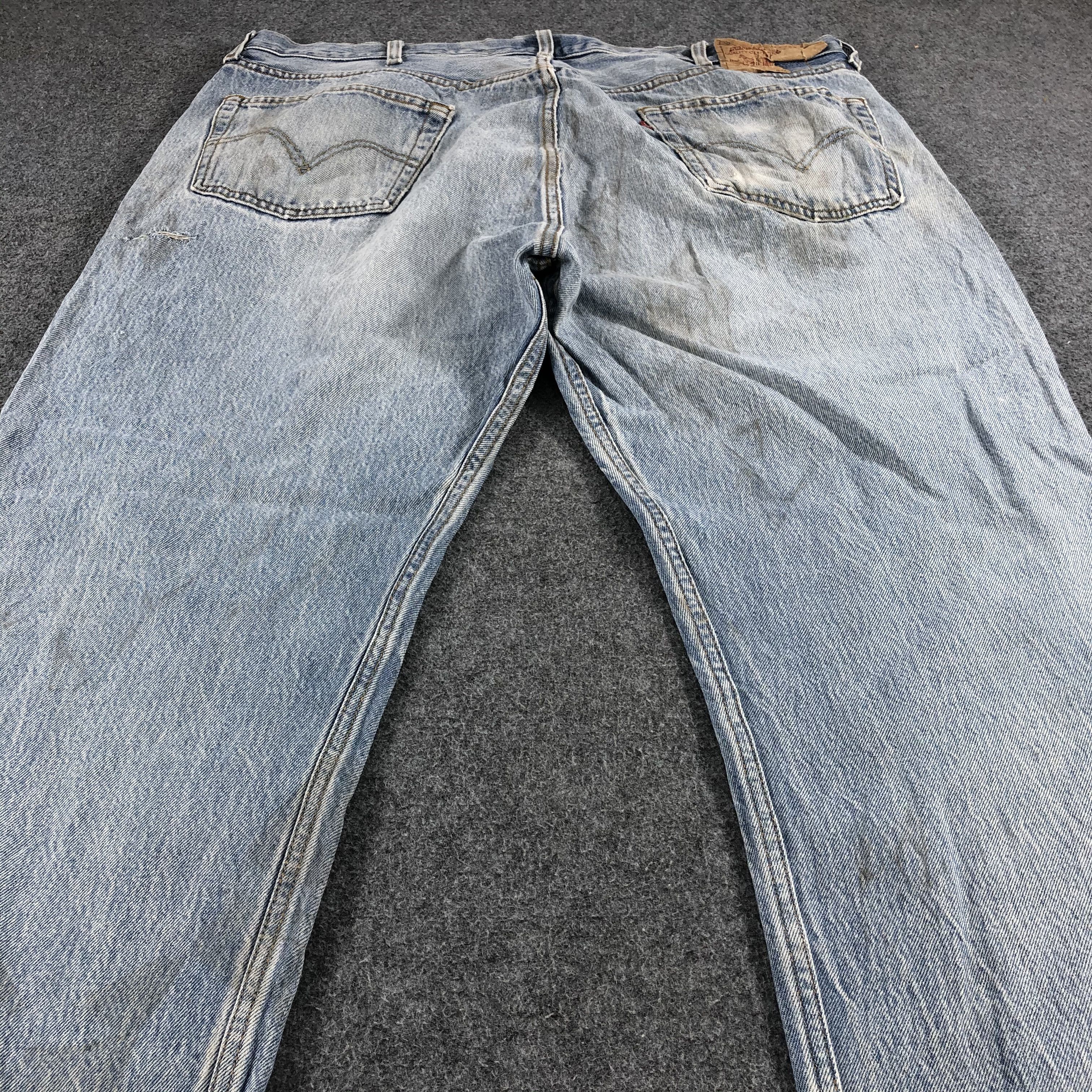 Levi's Vintage Distress Levis 501 Jeans-J1124 Size US 41 - 4 Thumbnail