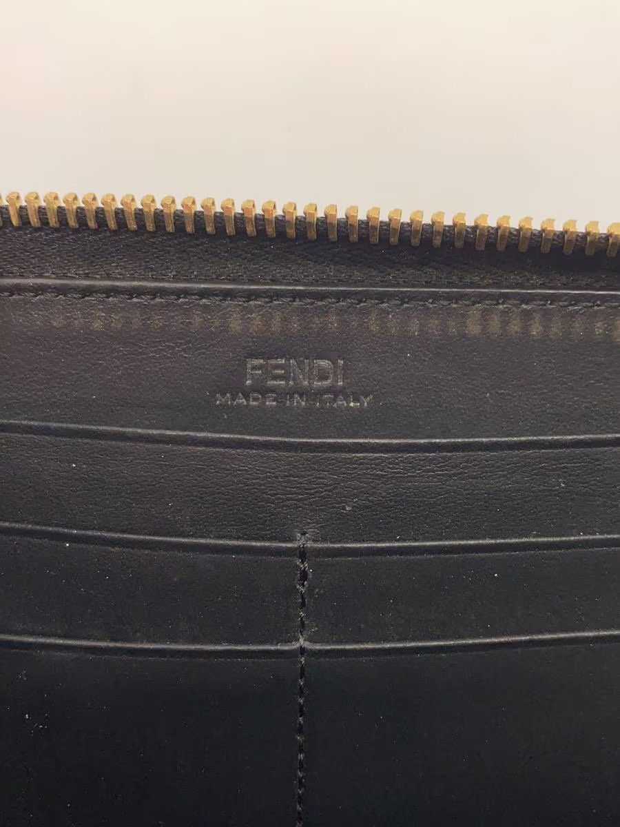 Fendi Fendi Leather Long Wallet Black Size ONE SIZE - 3 Thumbnail
