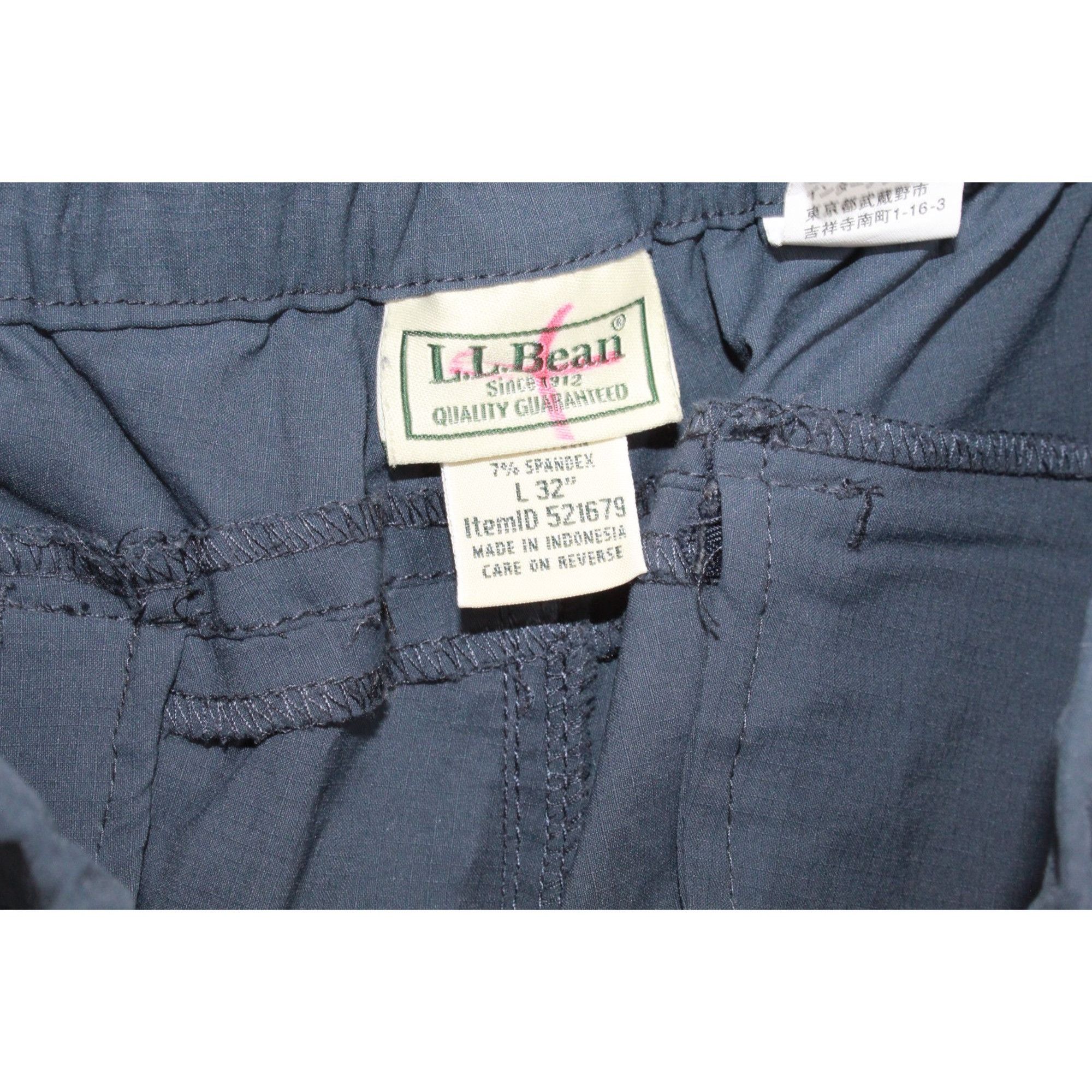 L.L. Bean LL Bean Men’s Pathfinder Ripstop Rangeley Blue Pants Size US 32 / EU 48 - 4 Thumbnail