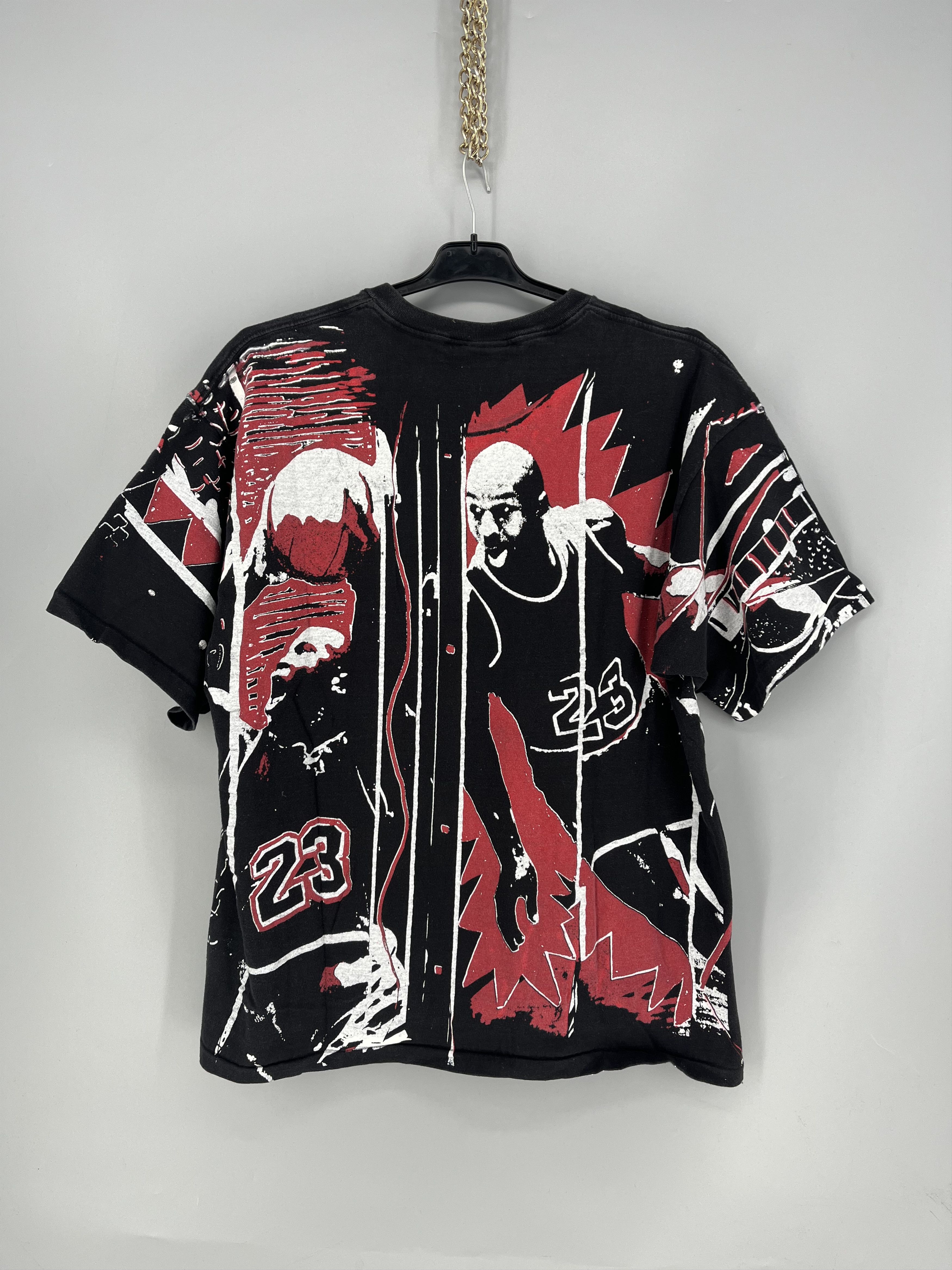 Nike Vintage nike micheal jordan all over print t shirt Size US XL / EU 56 / 4 - 16 Thumbnail