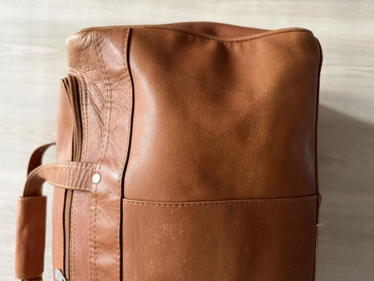 Leather Piel Collapsible Duffel to Carry-All Genuine Leather Size ONE SIZE - 4 Thumbnail