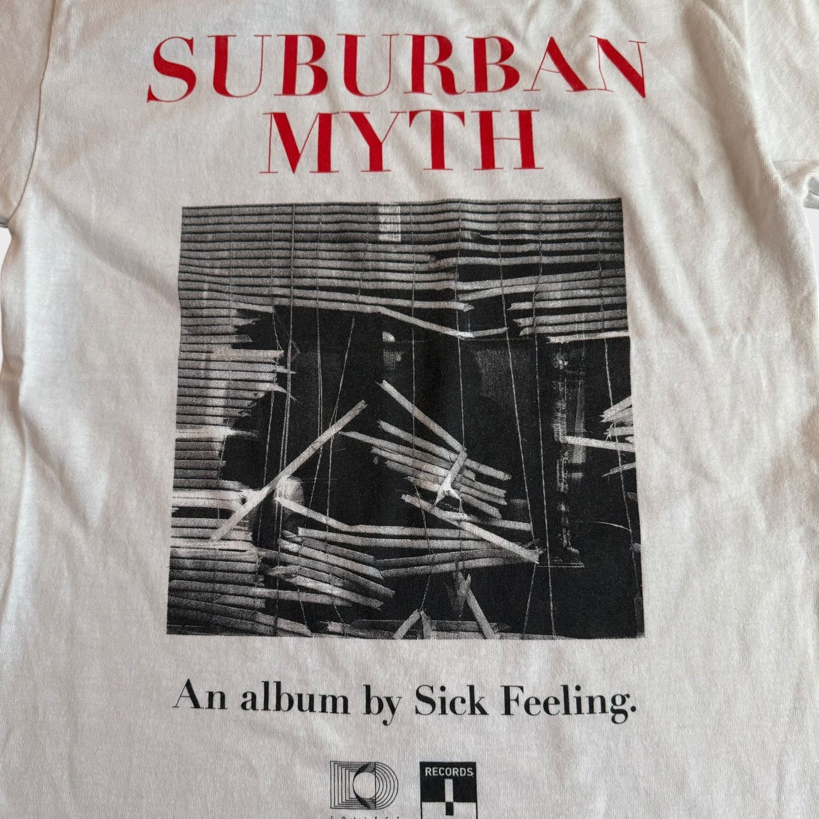 Band Tees Sick Feeling Band Suburban Myth White T-Shirt Size S Size US S / EU 44-46 / 1 - 2 Thumbnail
