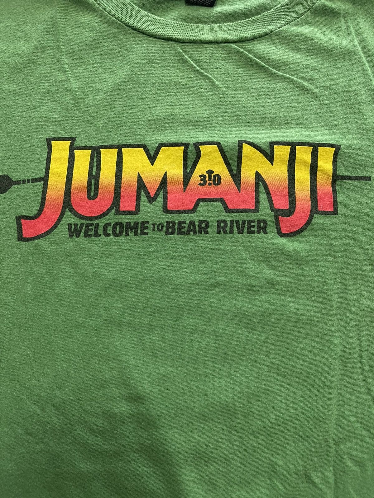 Vintage Jumanji Spellout Graphic Y2k Tshirt Size L / US 10 / IT 46 - 2 Thumbnail