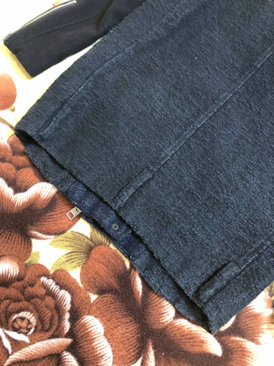 Allsaints AllSaints Jacket Size 4 Womens Blue Biker Zipper Size S / US 4 / IT 40 - 12 Thumbnail