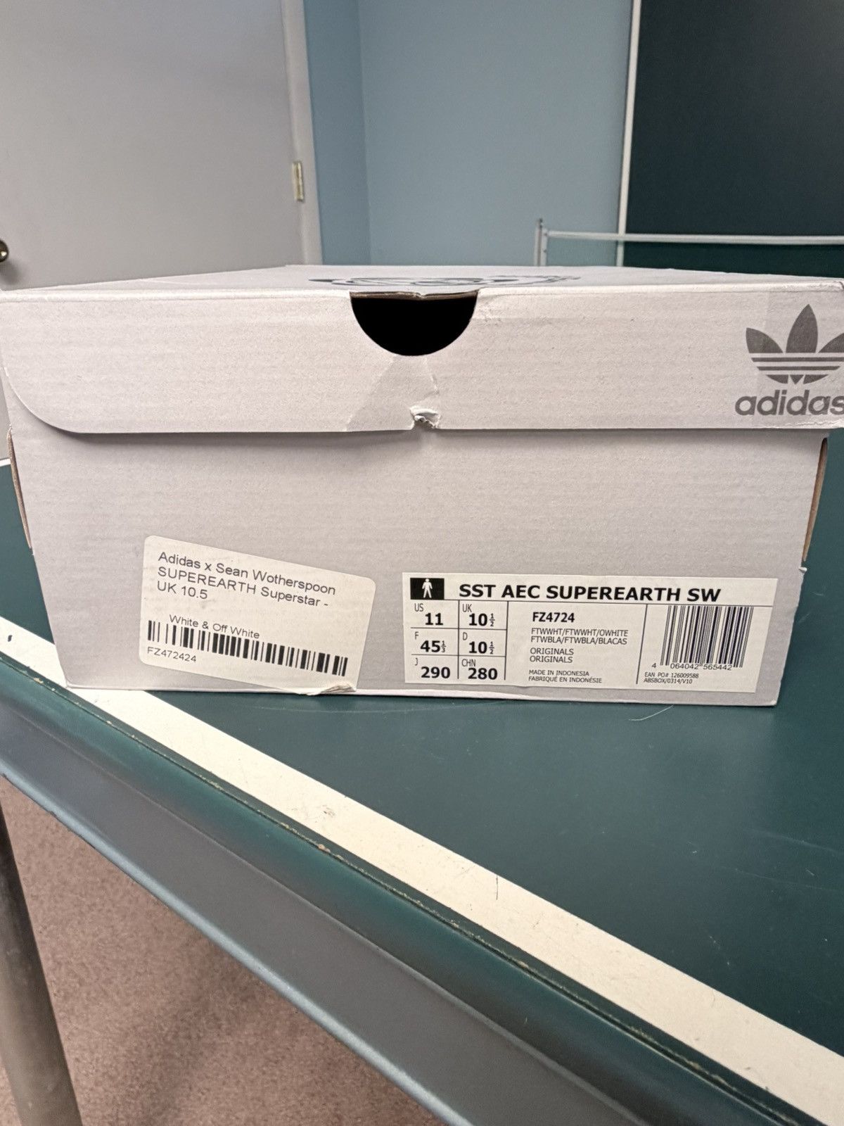 Adidas Sean Wotherspoon x Adidas Super Earth Superstar Size US 11 / EU 44 - 7 Thumbnail