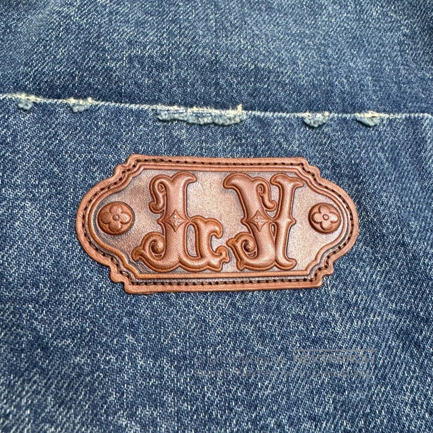 Louis Vuitton Louis Vuitton Phil Fong's turquoise jeans| Size US 32 / EU 48 - 3 Thumbnail
