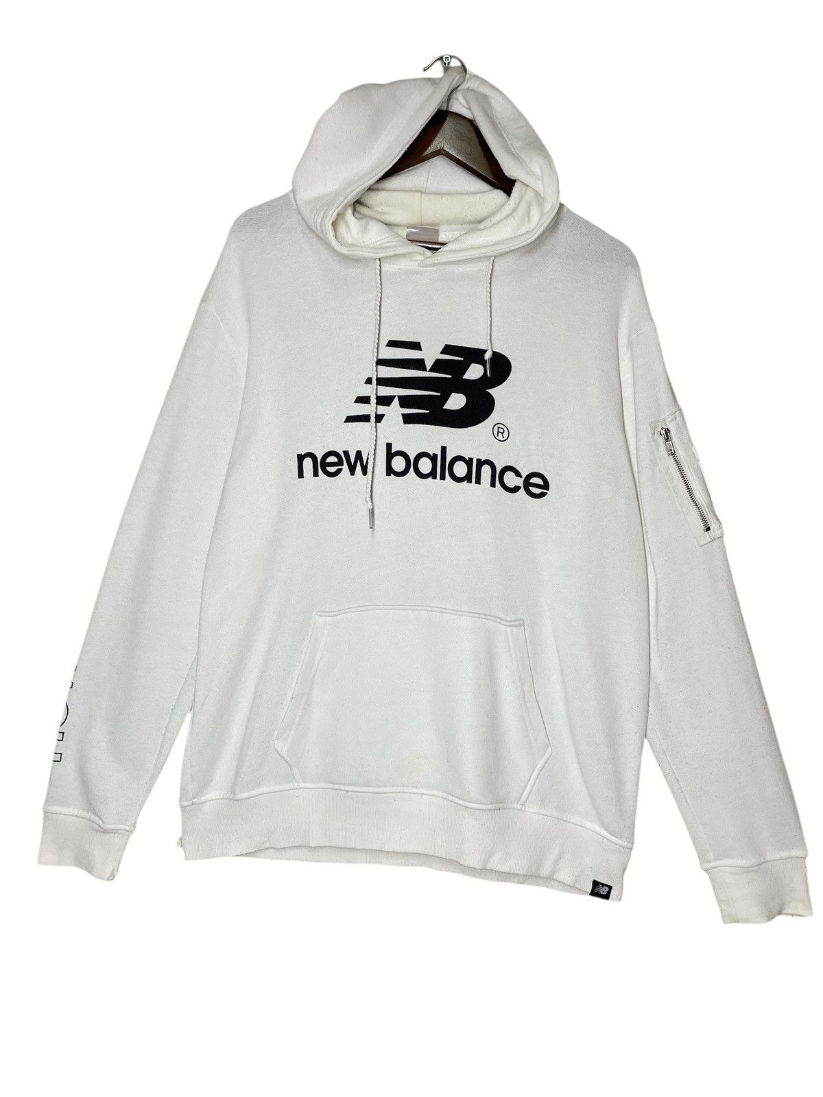 Other NEW BALANCE hoodie big logo printed sweatshirt size M Size US M / EU 48-50 / 2 - 1 Thumbnail