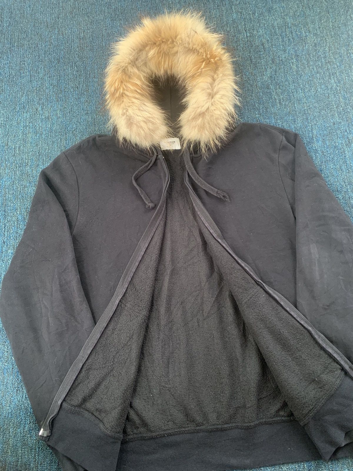 Japanese Brand Polham style Fur ziphoodie Size US M / EU 48-50 / 2 - 14 Thumbnail