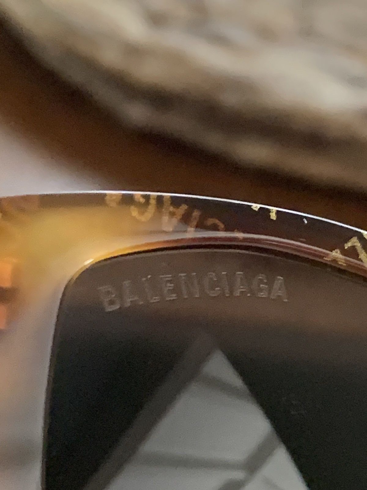 Balenciaga × Designer *RARE* New Balenciaga All Over Print AOP Tortoise Sunglasses Size ONE SIZE - 4 Thumbnail