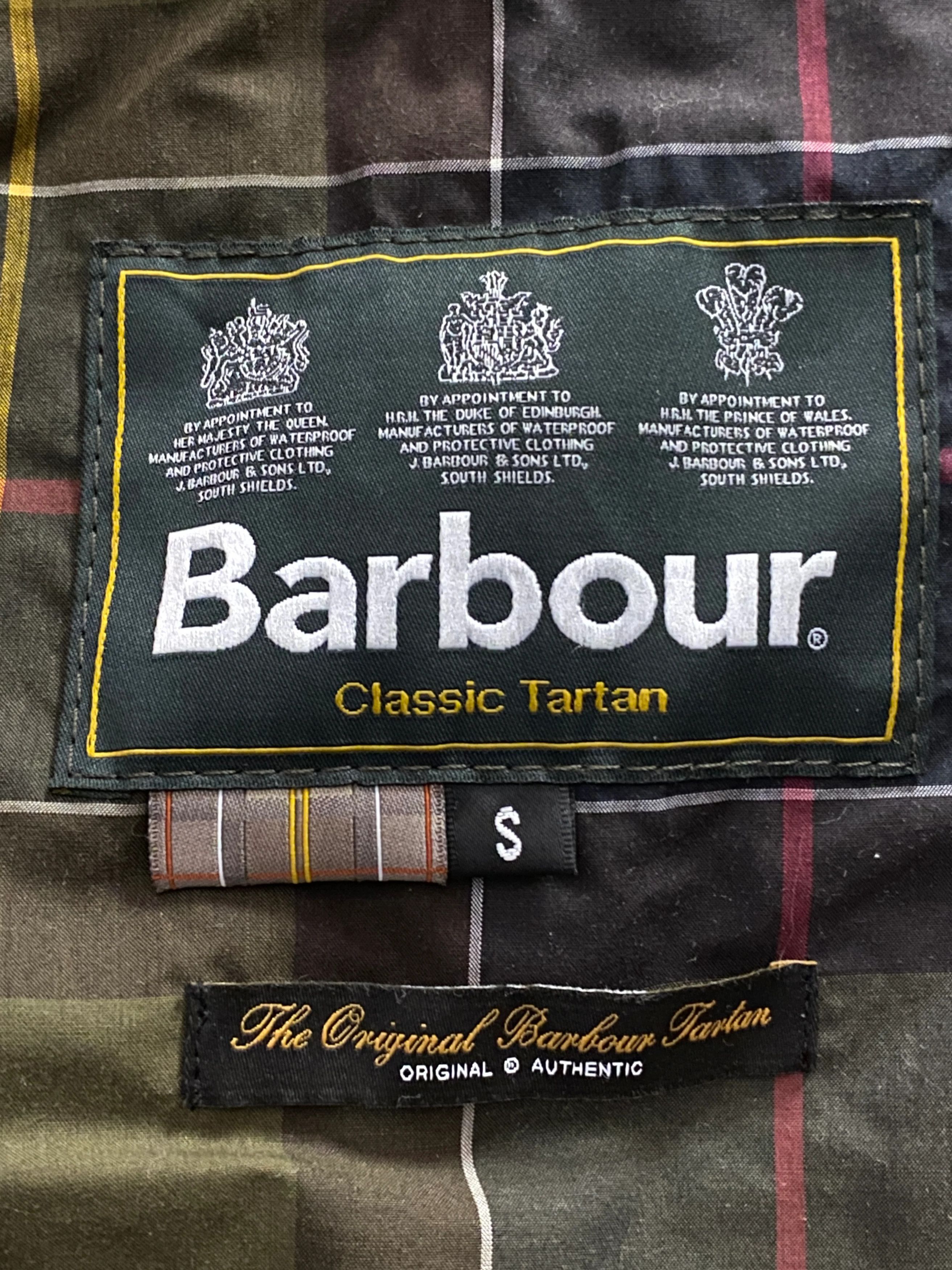 Barbour Barbour Classic Tartan Vintage Women's Waxed Jacket - S Size S / US 4 / IT 40 - 9 Thumbnail