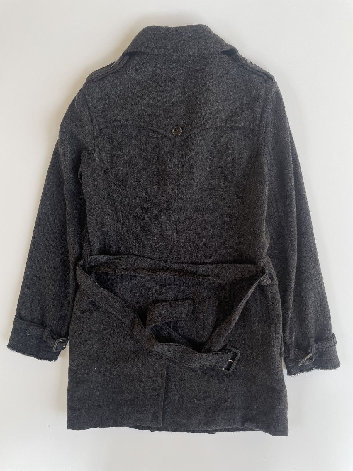 Other Vintage Sunaokuwahara By Issey Miyake Double Breasted Wool Size US M / EU 48-50 / 2 - 2 Thumbnail