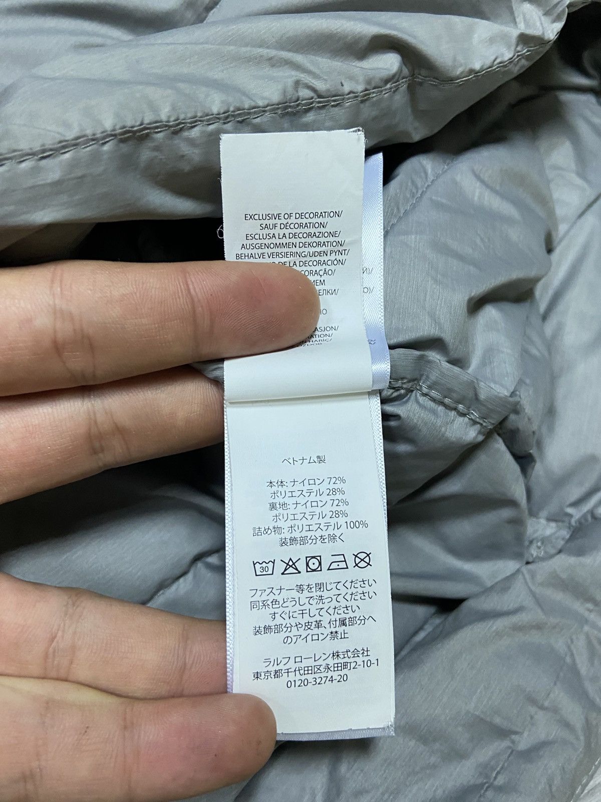 Polo Ralph Lauren POLO Ralph Lauren vintage micro puffer jacket Size US XL / EU 56 / 4 - 7 Thumbnail
