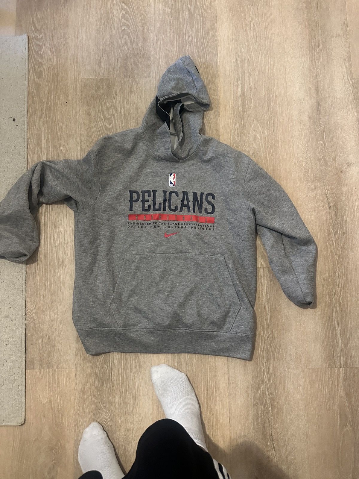 NBA New Orleans Pelicans Warm-Up Hoodie Size US L / EU 52-54 / 3 - 1 Thumbnail
