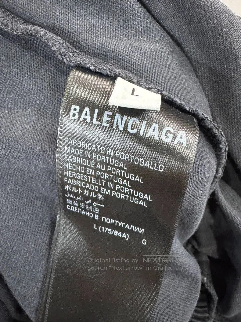 Balenciaga Balenciaga 23Fall Washed Distressed Sweatpants. Size US 26 / EU 42 - 6 Thumbnail