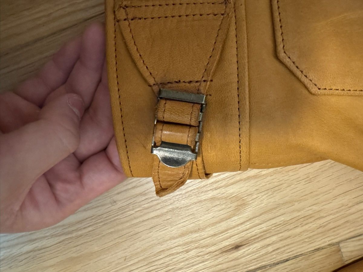 Neighborhood Neighborhood Tan Leather Jacket Size US S / EU 44-46 / 1 - 5 Thumbnail