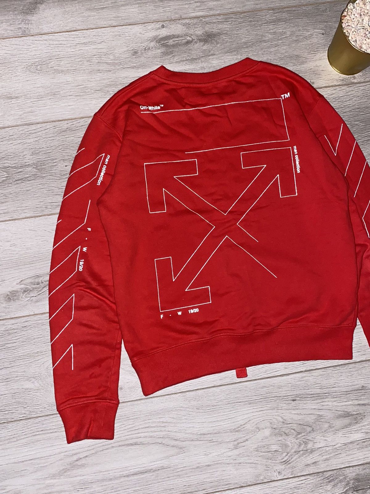 Off White Signature Diagonal Line Shirt