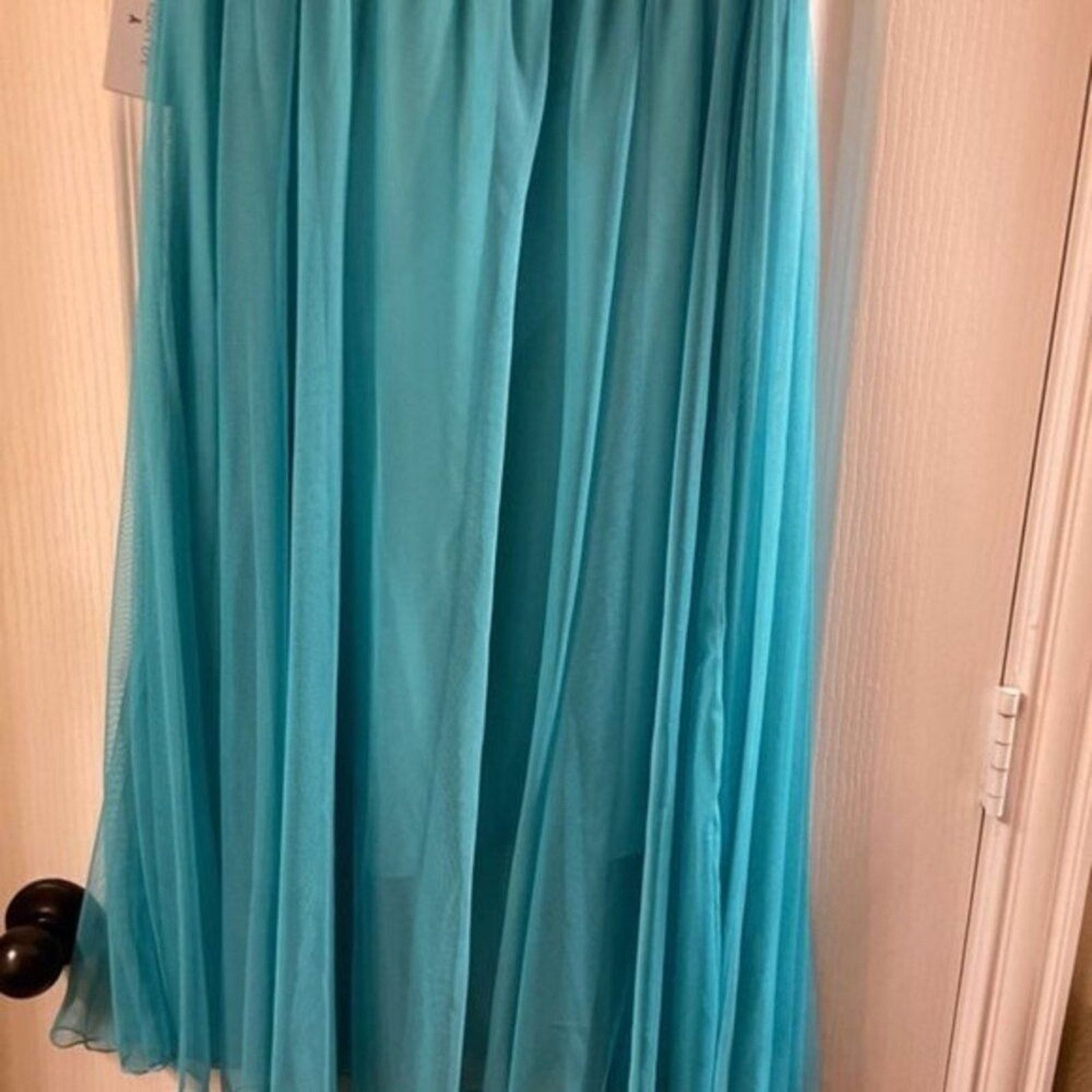 Patrizia Pepe Patrizia Pepe Tulle Knee length skirt Turquoise size 10 Size 32" / US 10 / IT 46 - 3 Thumbnail