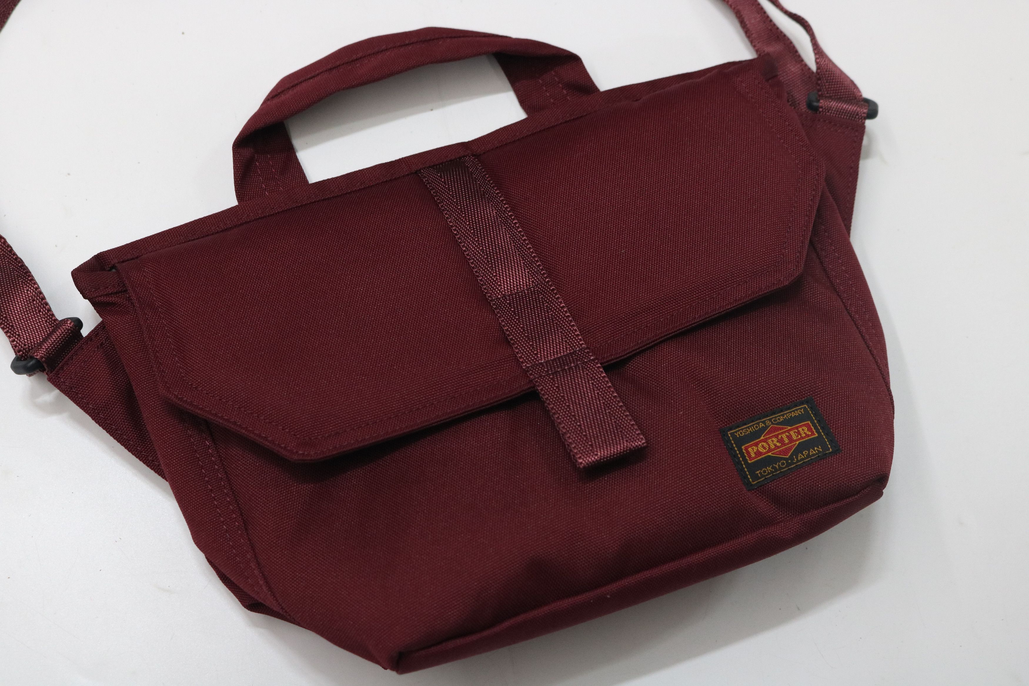 Porter PORTER Burgundy Crossbody Bag Size ONE SIZE - 3 Thumbnail