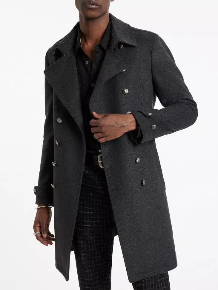 John Varvatos Double breasted coat. Small Size US S / EU 44-46 / 1 - 3 Thumbnail