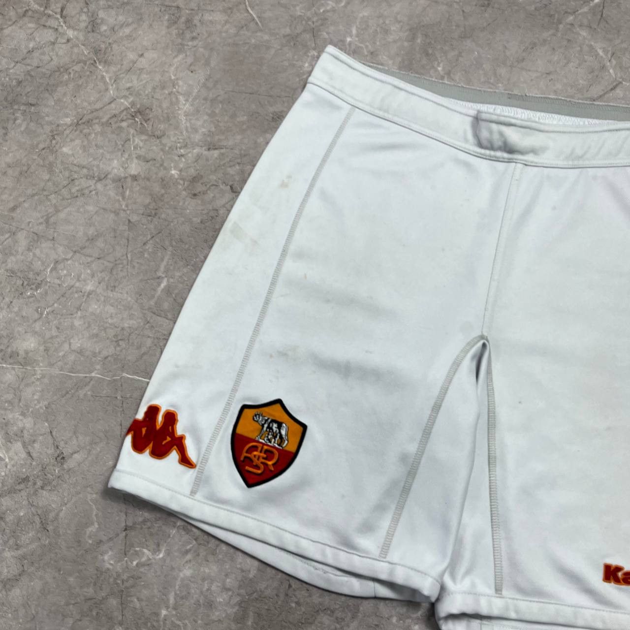 Kappa Vintage Kappa Roma 2008/2010 Football Mens Short Size M Size US 33 - 20 Thumbnail