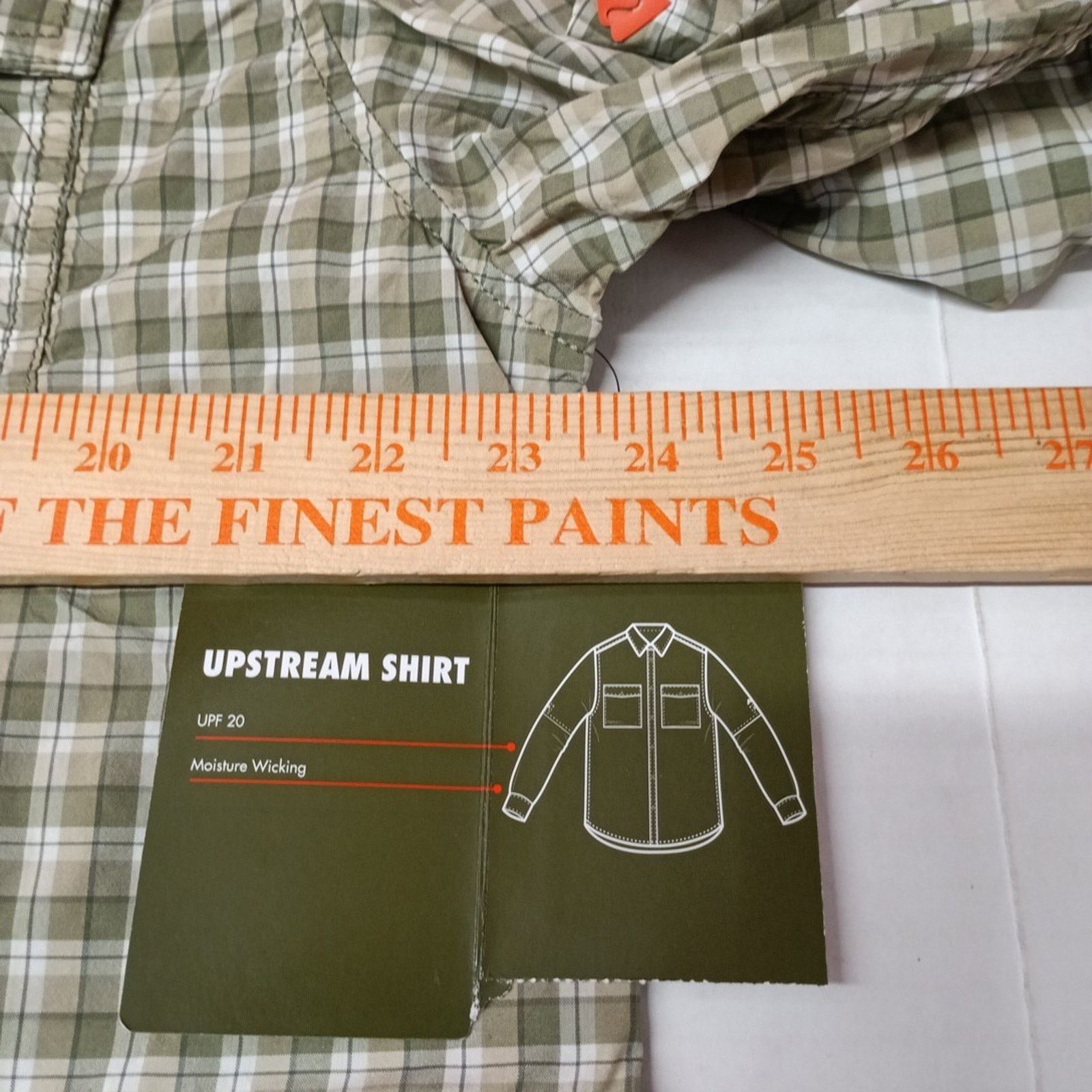 Other Ozark Trail Shirt Mens L Green Plaid Vented Roll Tab Sleeves Size US L / EU 52-54 / 3 - 5 Thumbnail
