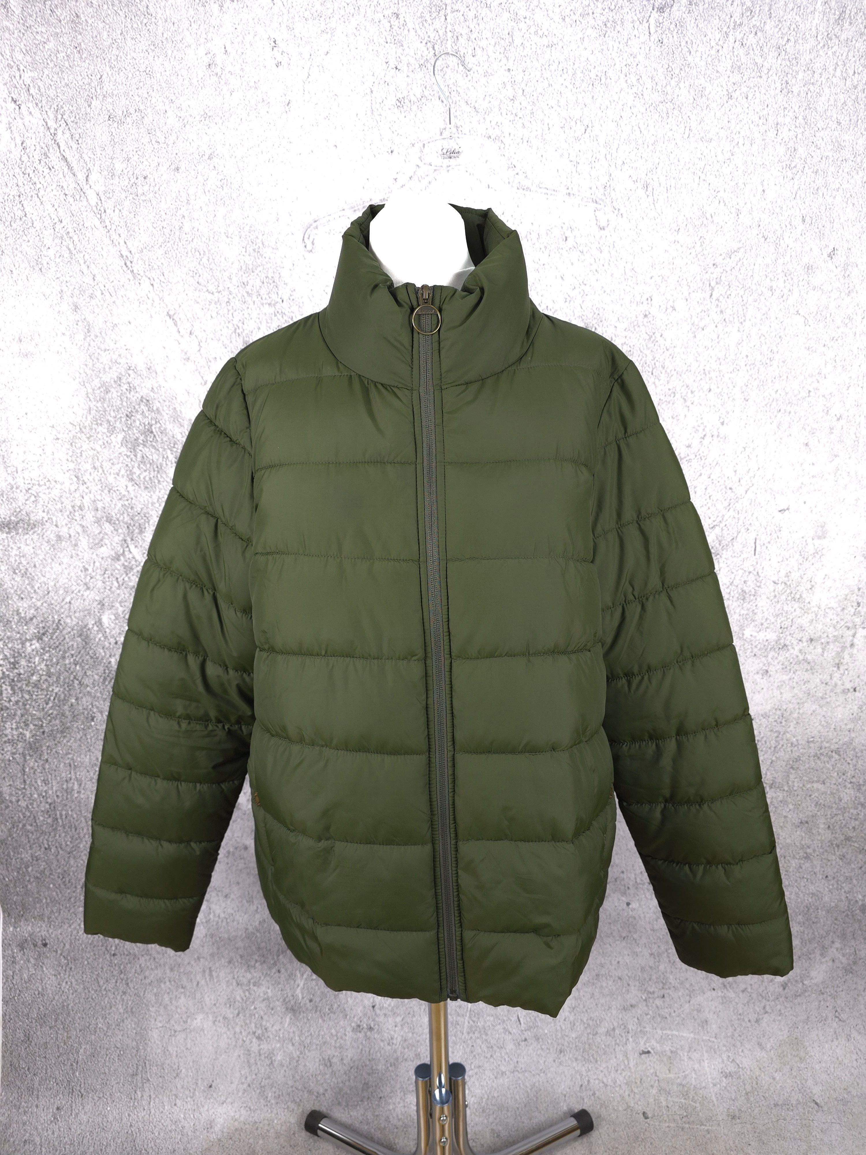 Barbour Barbour Quilted Hinton jacket fibredown XXL women khaki Size XXL / US 16-18 / IT 52-54 - 1 Thumbnail