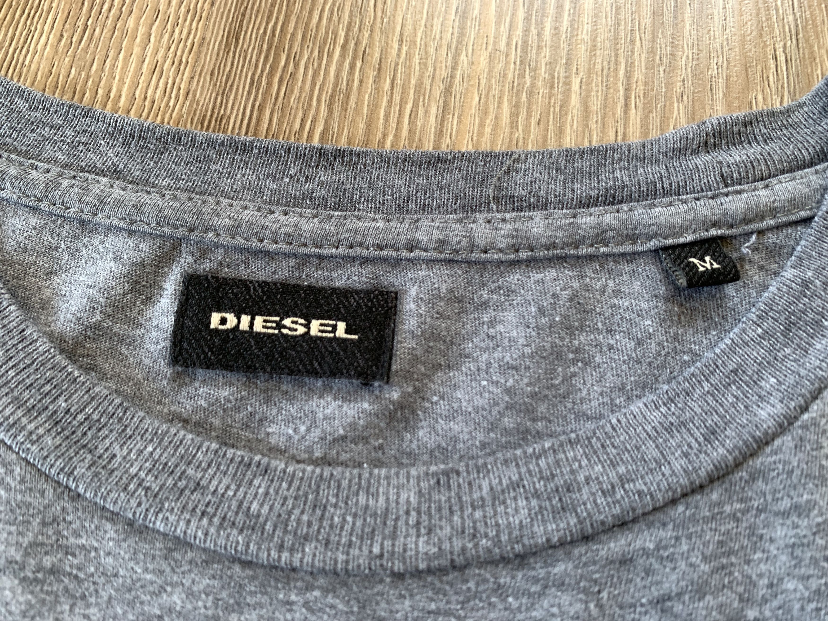 Diesel Diesel Grey T-Shirt Size US M / EU 48-50 / 2 - 6 Thumbnail