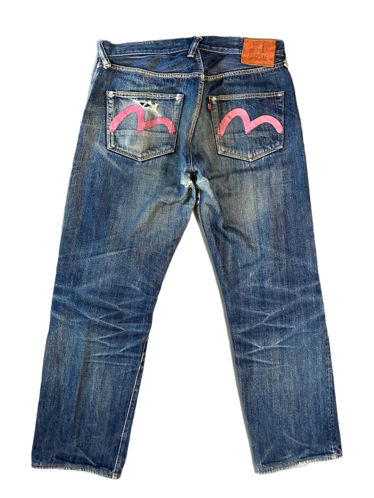 Evisu Jeans Pink | Grailed