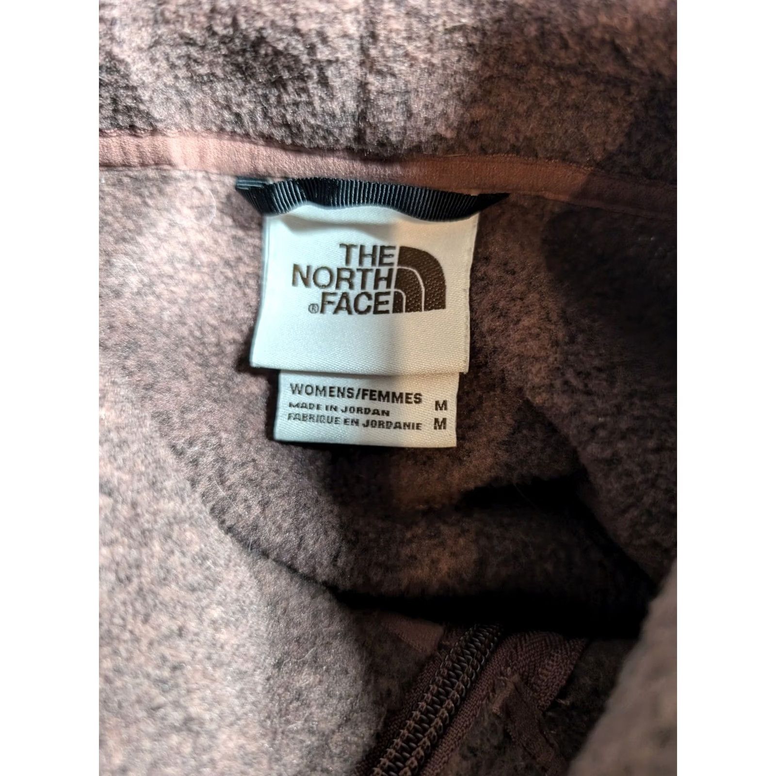 The North Face North Face Jacket Womens Medium Brown Full Zip Fleece Outdoors Hiking Casual, Travel, Workwear Mens Womens Girls Boys Size M / US 6-8 / IT 42-44 - 5 Thumbnail