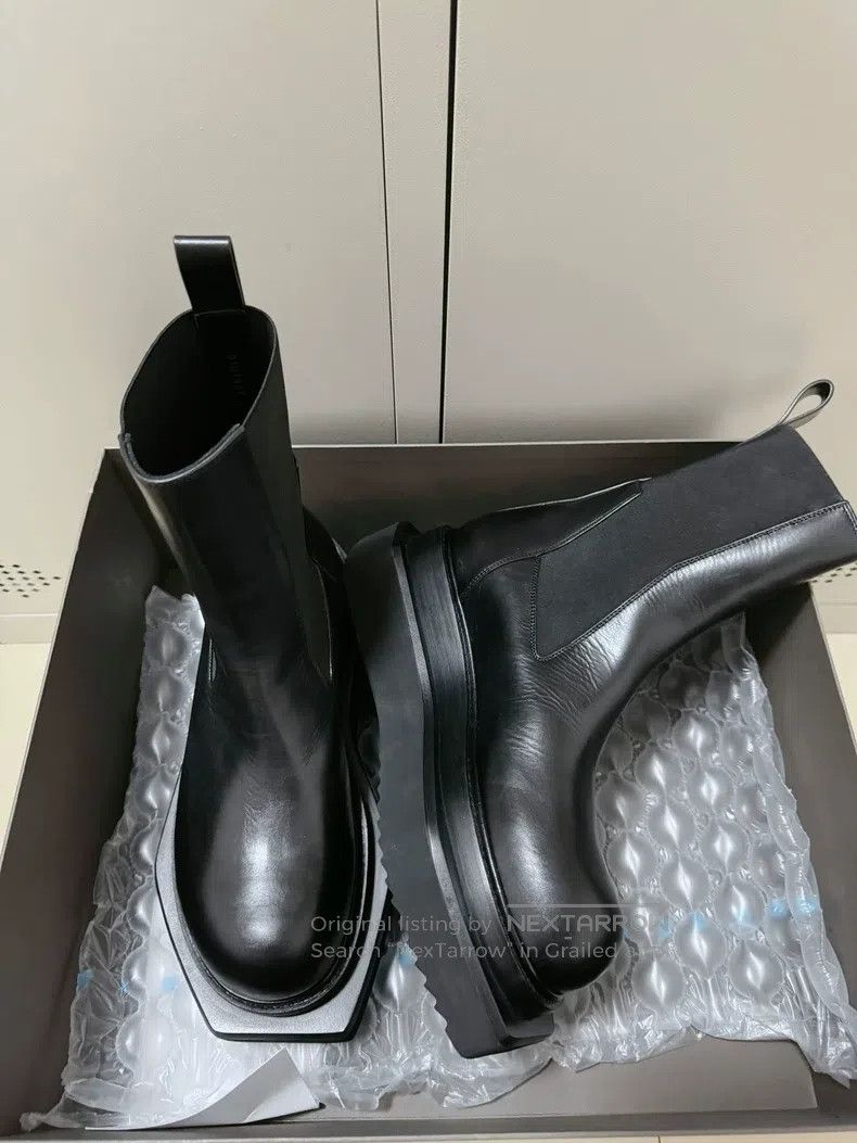Rick Owens Rick Owens Top Tier Coffin Sole Chelsea Boots Size US 8.5 / EU 41-42 - 2 Thumbnail