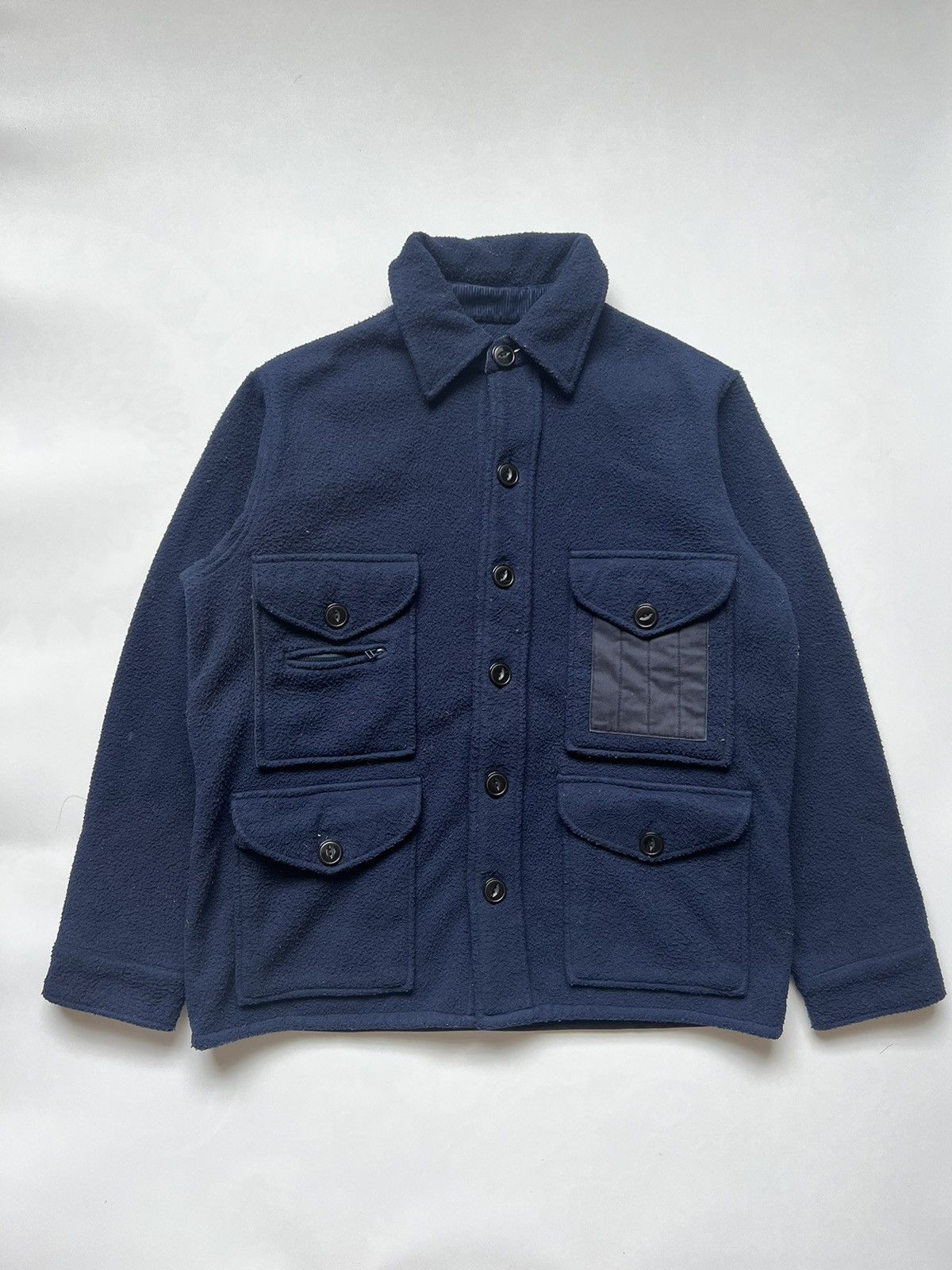 Johnbull Wool John Bull Mackinaw Cruiser Flip Flap Coat Size US L / EU 52-54 / 3 - 1 Thumbnail