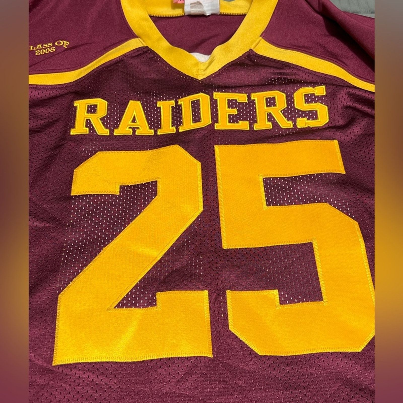 Vintage Vintage Glades Central Football Game Used Jersey J. Woodson Size US XXL / EU 58 / 5 - 3 Thumbnail