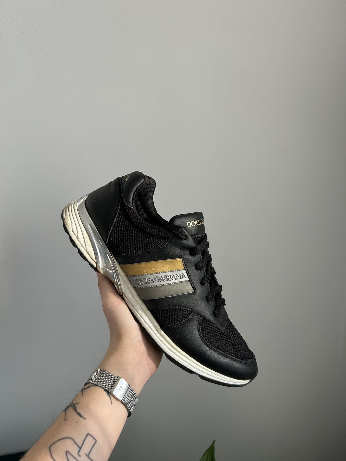 Dolce & Gabbana × Vintage Vintage Dolce Gabbana Sneakers Size US 9 / EU 42 - 1 Thumbnail