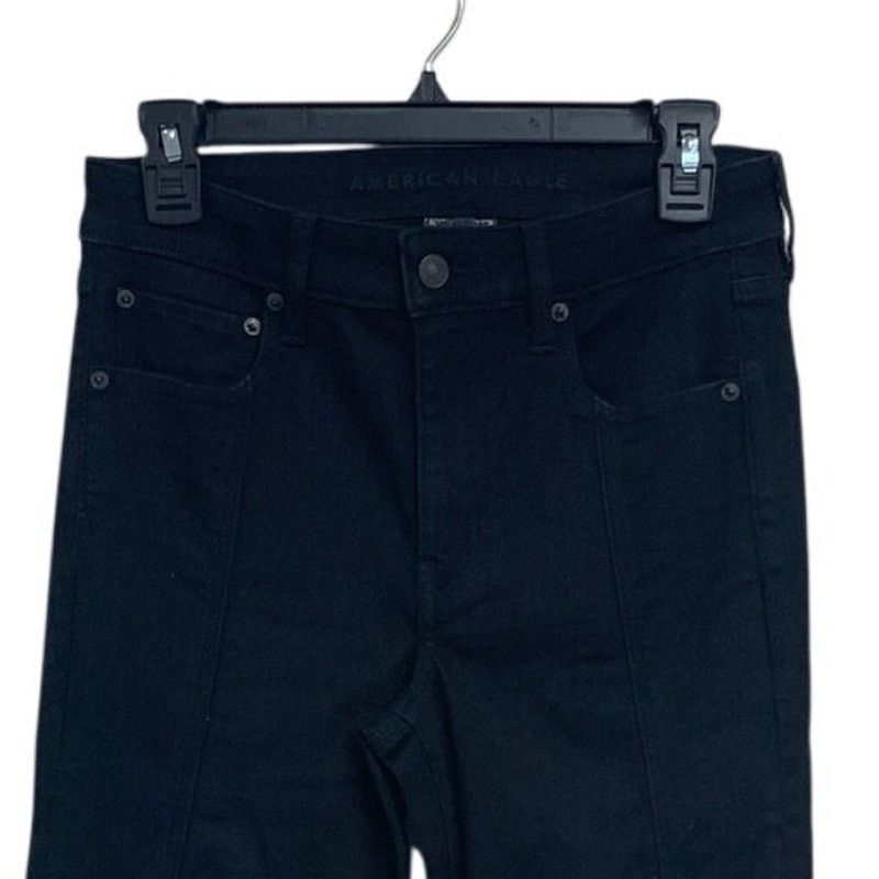 American Eagle Outfitters New American Eagle Womens Size 4 Cotton Blend Denim Jeans Size 27" / US 4 / IT 40 - 2 Thumbnail