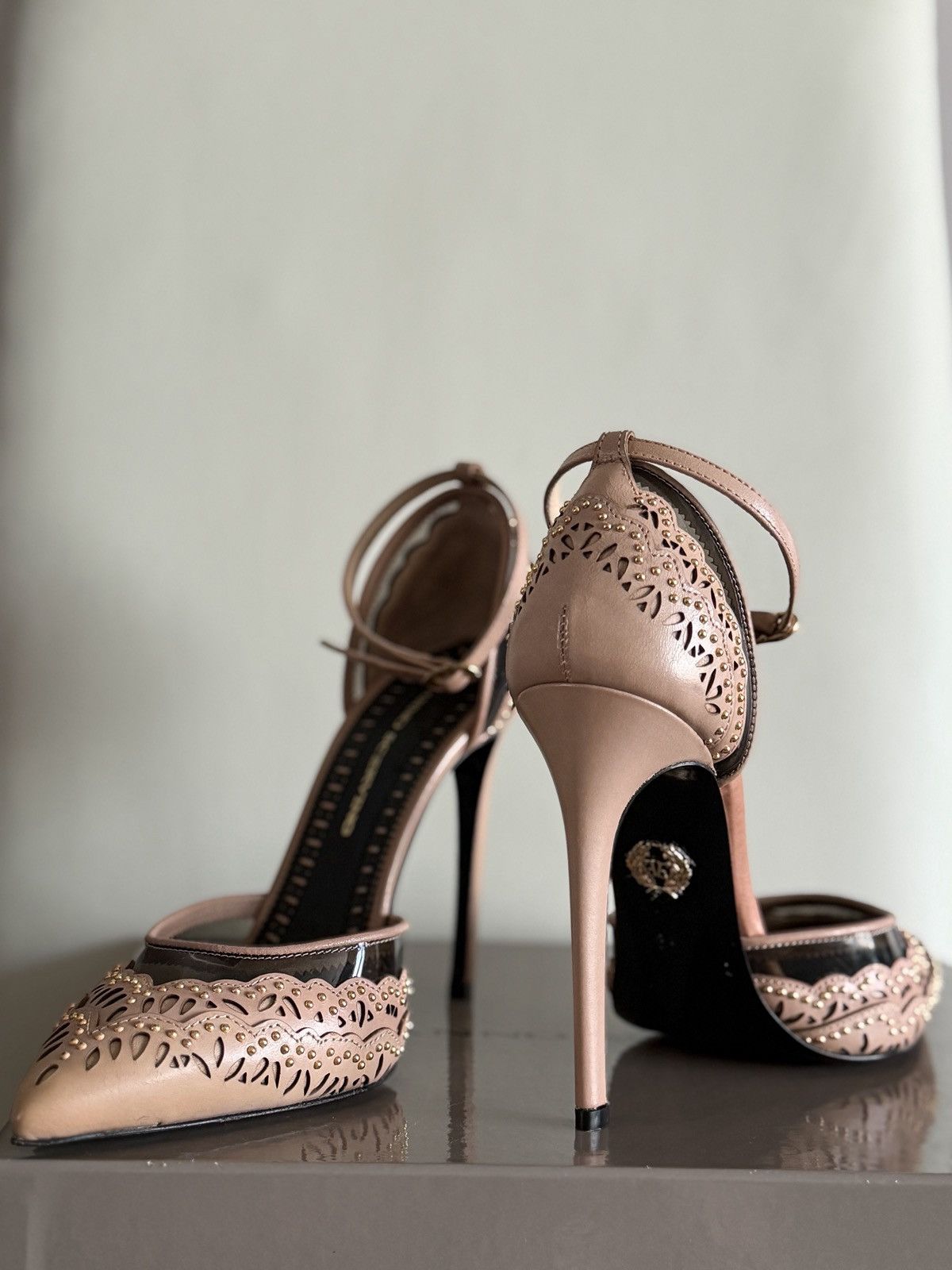 Ermanno Scervino Ermanno Scervino beige pumps Size US 8 / IT 38 - 3 Thumbnail