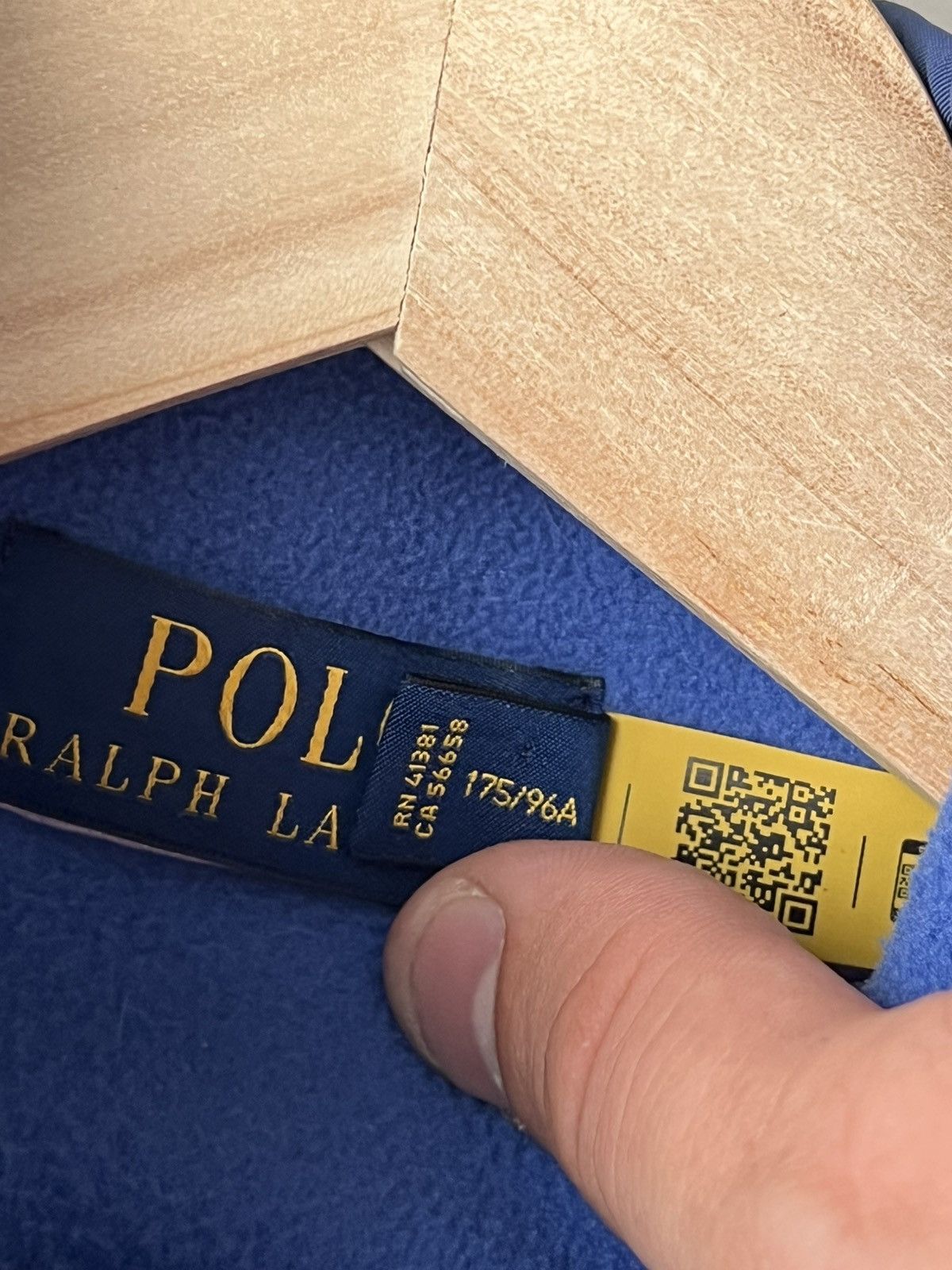 Polo Ralph Lauren 💙 Ralph Lauren Blue Fleece Pullover Pockets M Rare Size US M / EU 48-50 / 2 - 9 Thumbnail