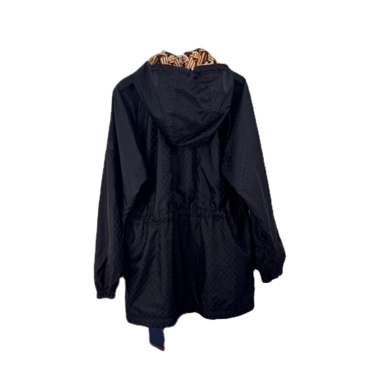 Louis Vuitton Louis Vuitton Black hooded jacket with full logo sleeves, l Size US S / EU 44-46 / 1 - 2 Thumbnail
