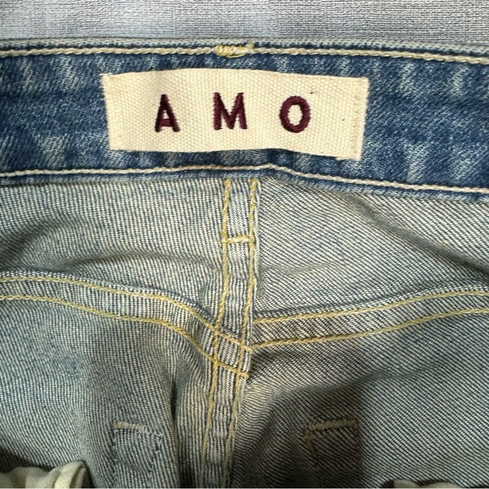 AMO AMO Tomboy Cropped Jeans in Damsel Size 24 Size 24" / US 00 / IT 34 - 5 Thumbnail