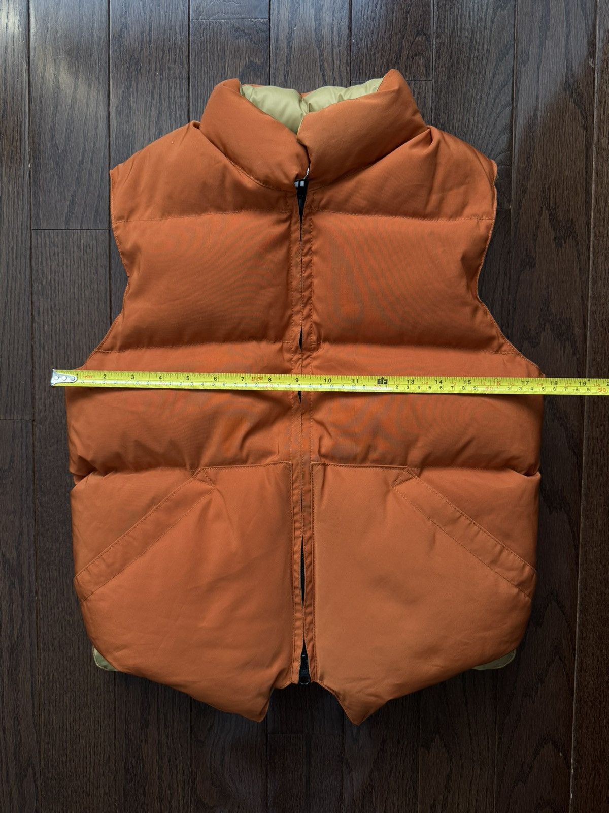 Crescent Down Works North by North West Down Vest (Rust Orange) Size US XS / EU 42 / 0 - 4 Thumbnail