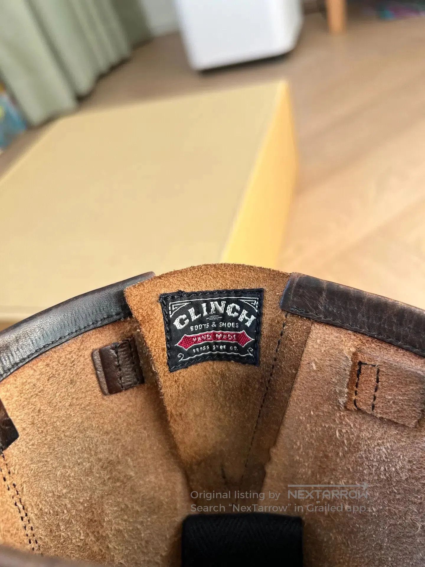 Clinch Boots Clinch Horsehide Engineer Boots . Size US 8.5 / EU 41-42 - 4 Thumbnail