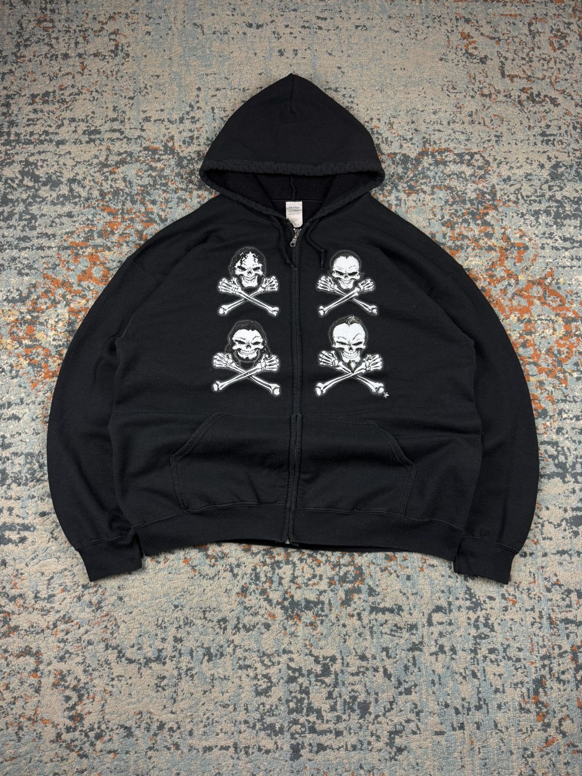 Metallica Vintage 00s Metallica birth school death zip hoodie Size US XL / EU 56 / 4 - 1 Thumbnail