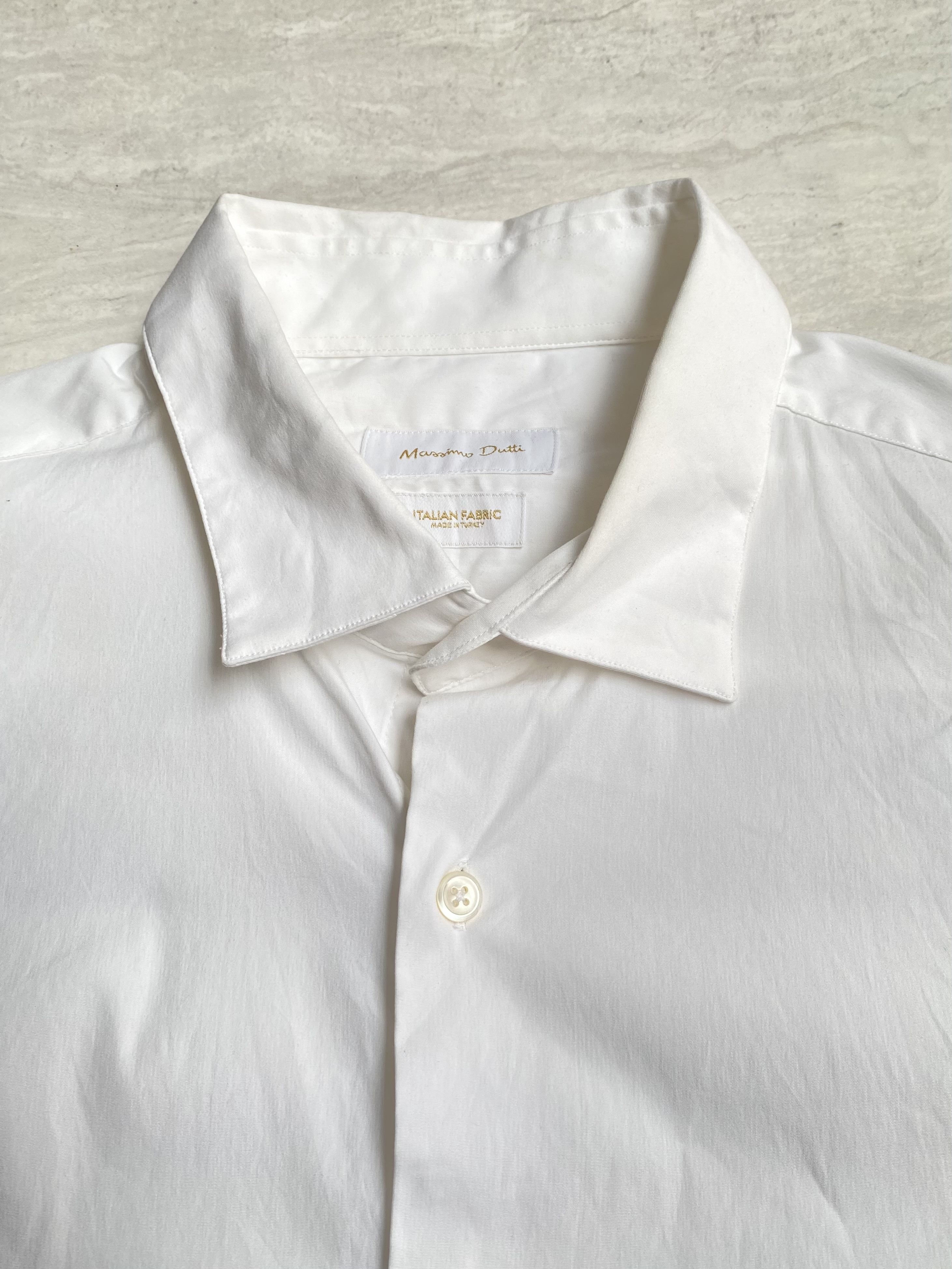 Mossimo MOSSIMO DUTTI White Shirt Size US L / EU 52-54 / 3 - 5 Thumbnail