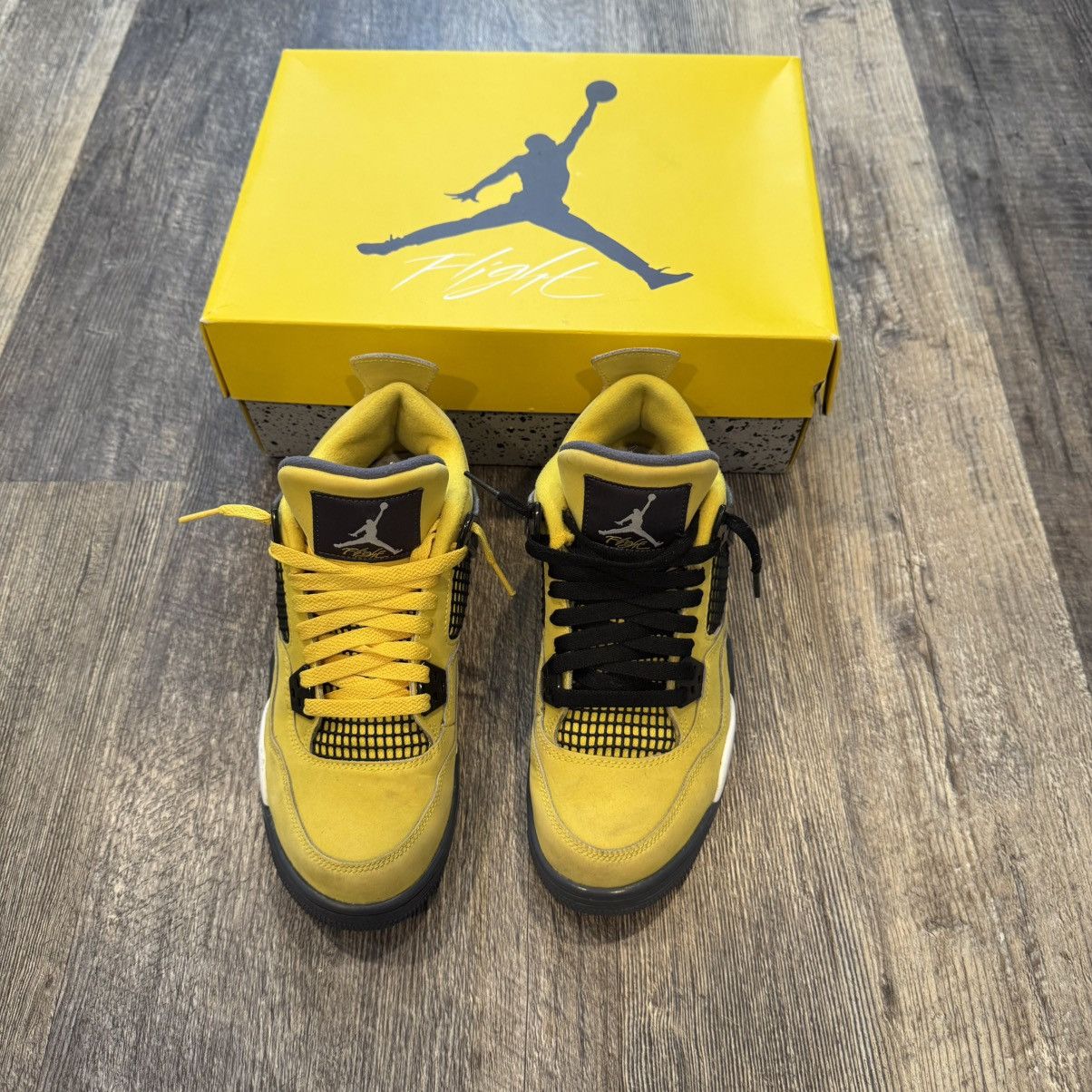 Jordan Brand Jordan 4 retro lightning Size US 5.5 / IT 35.5 - 2 Thumbnail