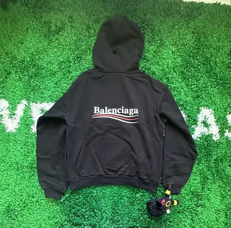 Balenciaga Balenciaga Black Coke Hoodie Size US S / EU 44-46 / 1 - 1 Thumbnail