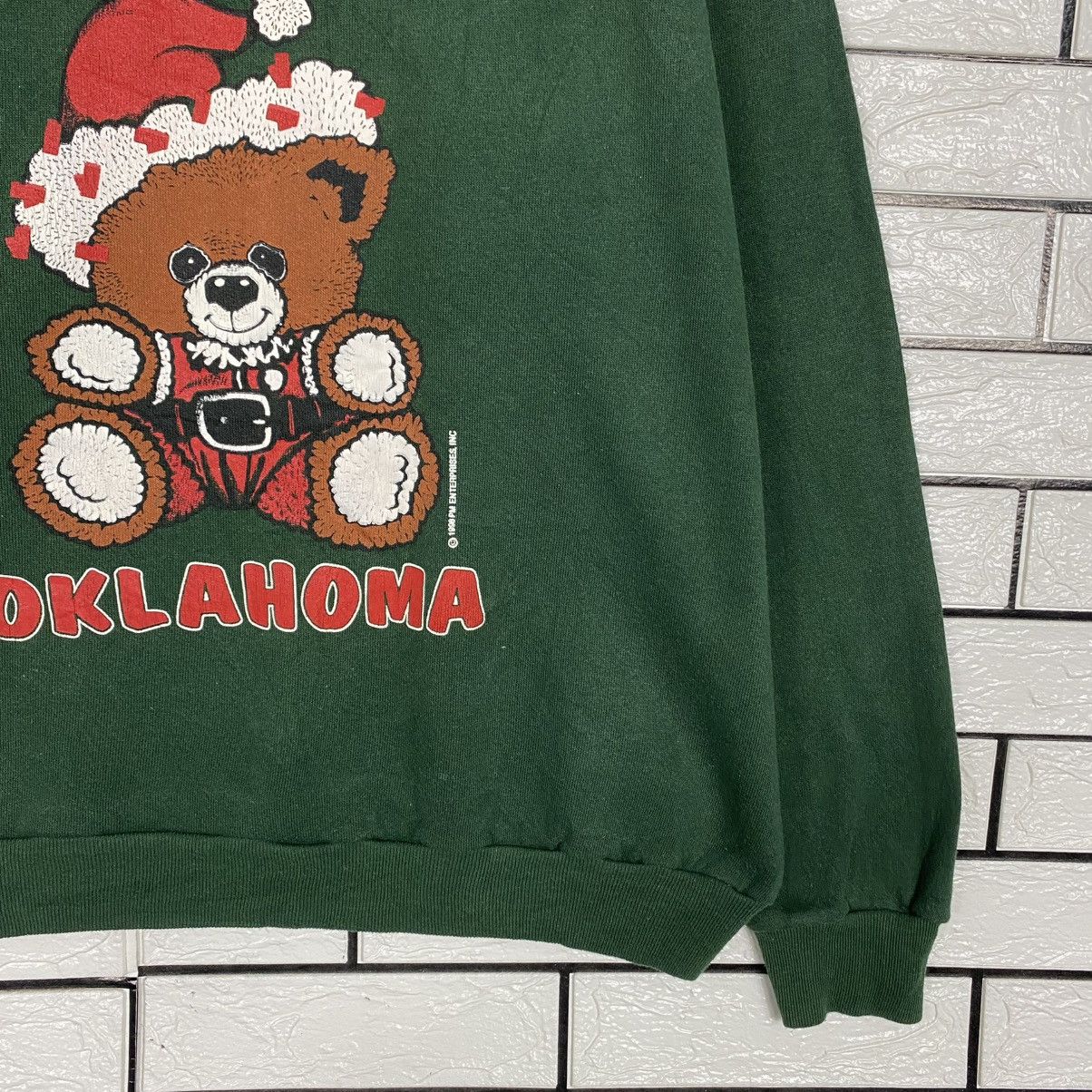 Vintage 🔥VINTAGE SWEATSHIRT TULTEX USA OKLAHOME BIG LOGO Size US L / EU 52-54 / 3 - 5 Thumbnail