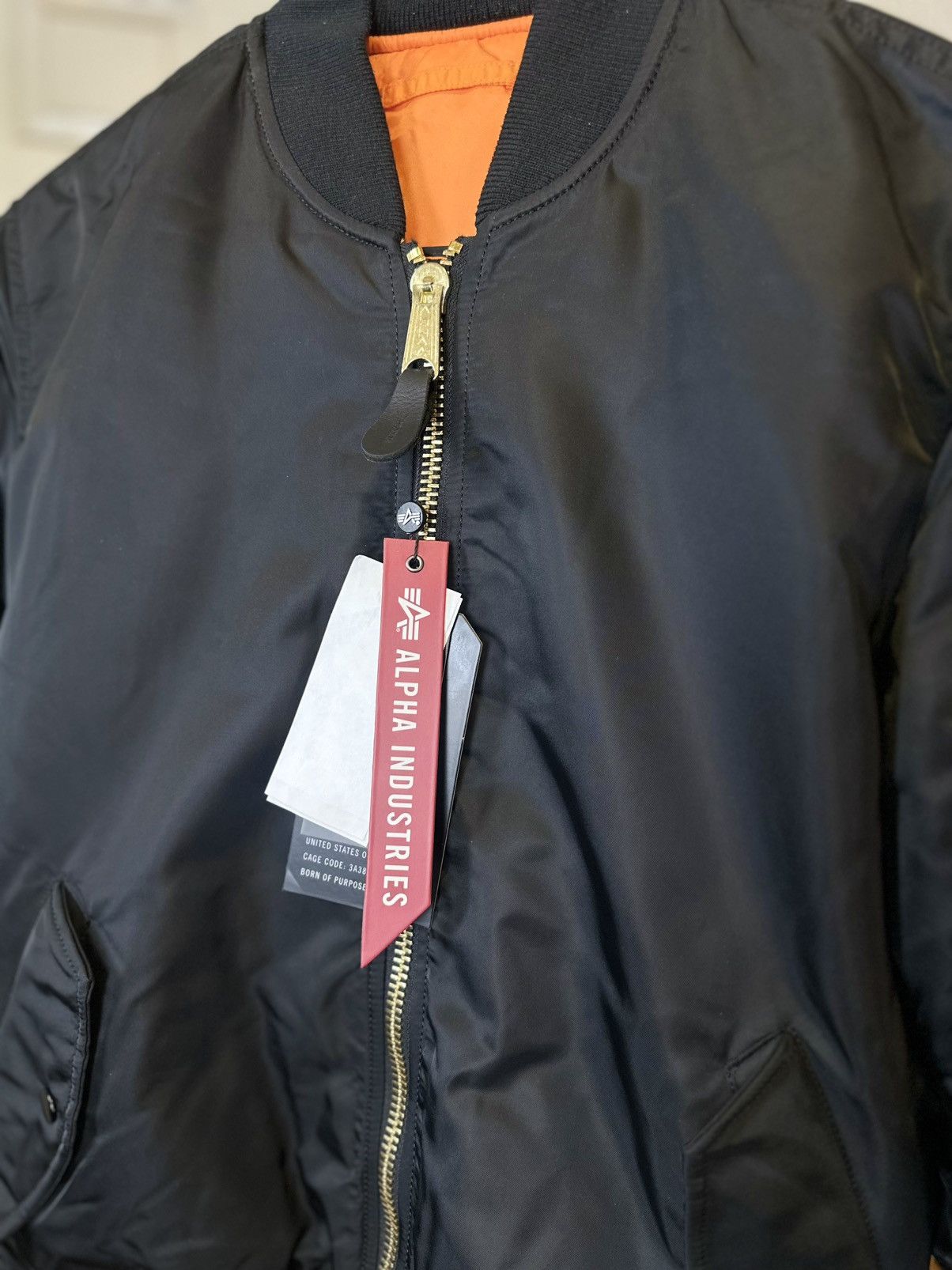 Alpha Industries Alpha Industries MA-1 Heritage Bomber Jacket Black - Small Size US S / EU 44-46 / 1 - 3 Thumbnail