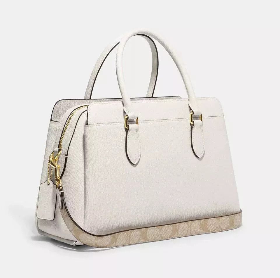 Coach Coach Darcie Carryall With Signature Canvas CH290 Size ONE SIZE - 2 Thumbnail