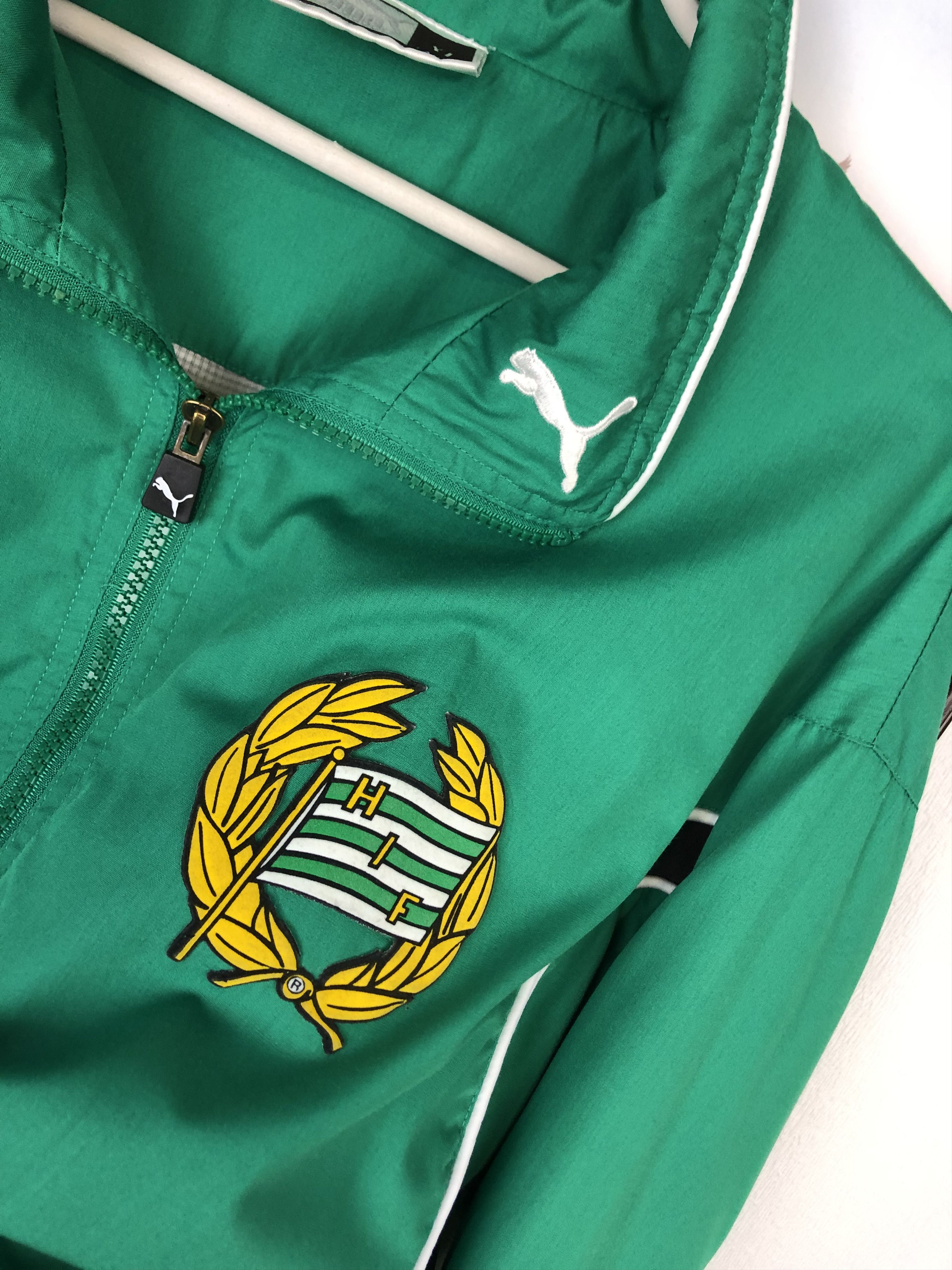 Puma Vintage 90's Hammarby Football Jacket Soccer Track Top Size US XL / EU 56 / 4 - 3 Thumbnail
