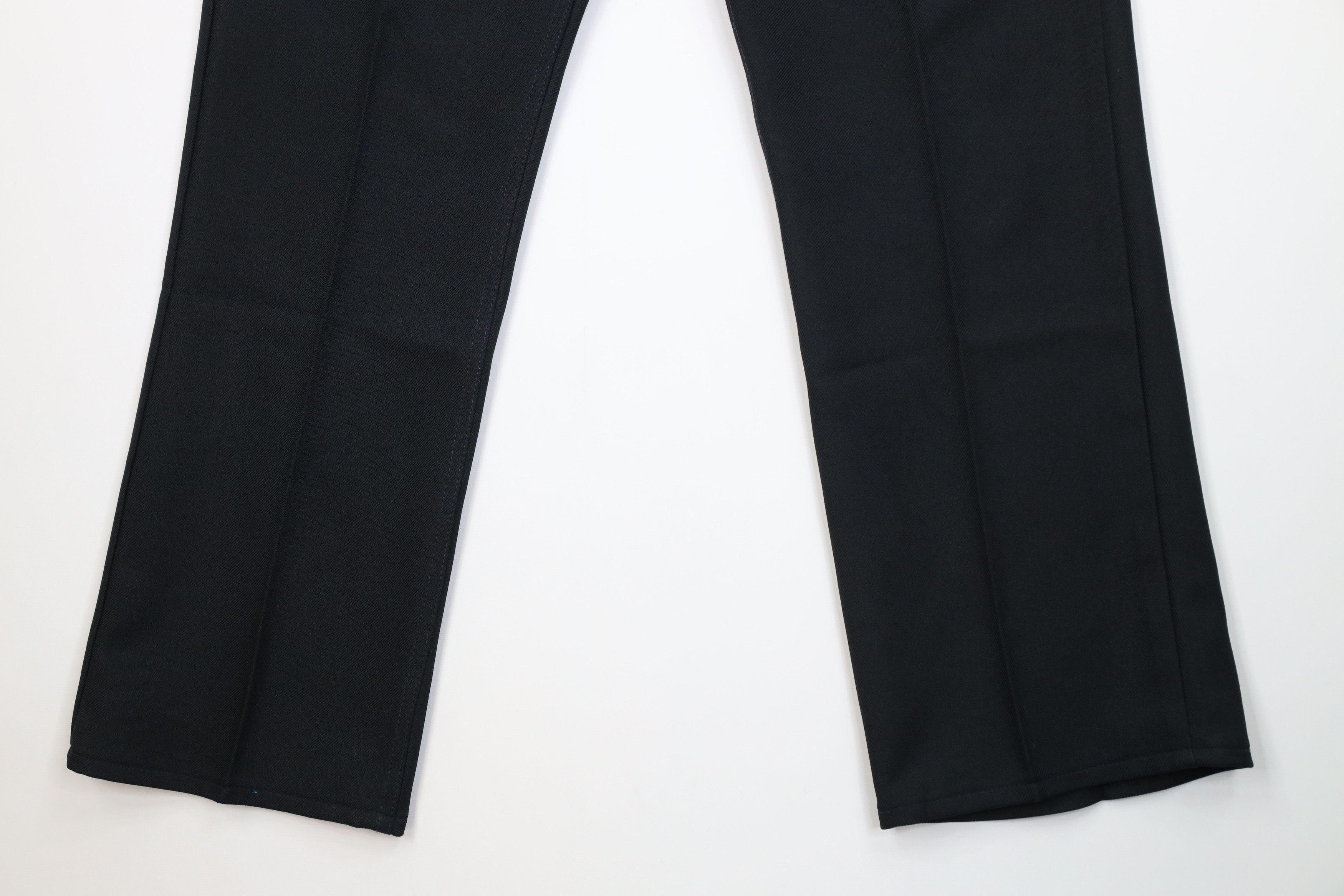 Wrangler Vintage 90s Wrangler Western Flared Wide Leg Pants Black USA Size US 44 / EU 60 - 4 Thumbnail